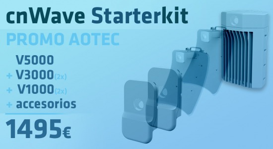 ¡Nueva promo AOTEC 2022! cnWave Starterkit