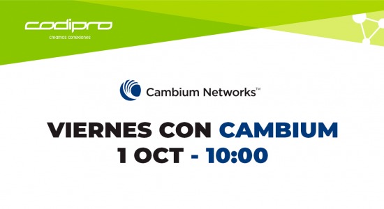 Próximo webinar express - VIERNES CON CAMBIUM