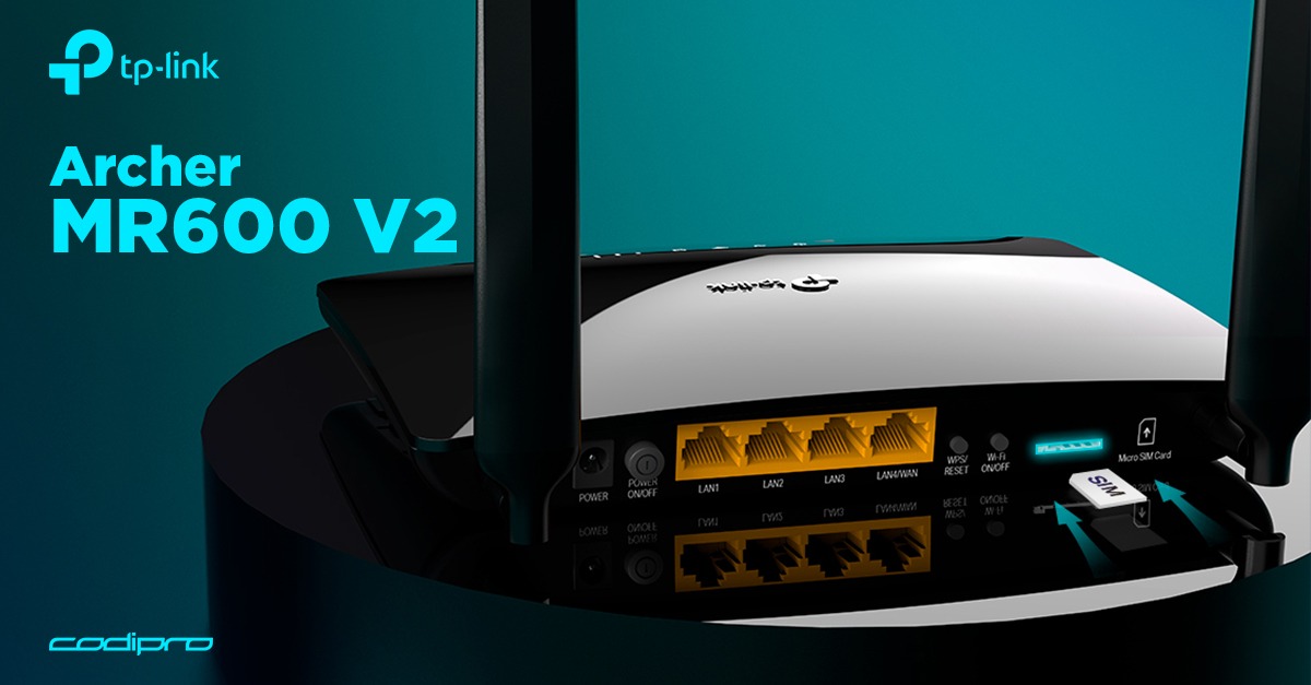 Te presentamos el Archer MR600, el router 4G+ de Tp-link más vendido. -  Codipro
