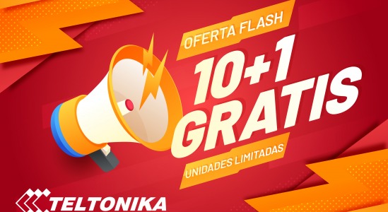 ¡Oferta flash! Compra 10 Teltonika y llévate 11