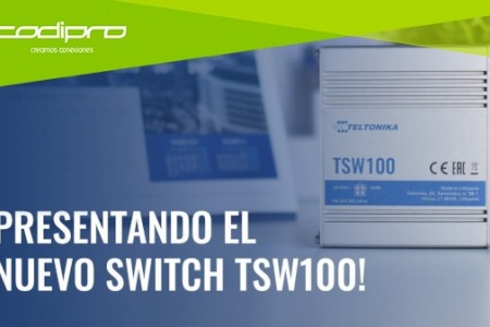 Presentamos el Switch TSW100 de Teltonika Networks