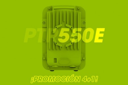 Promoción 4+1 PTP550E de Cambium Networks