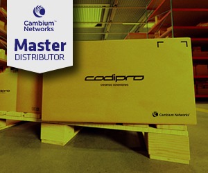 Codipro es elegido Master Distributor de Cambium Networks para Europa