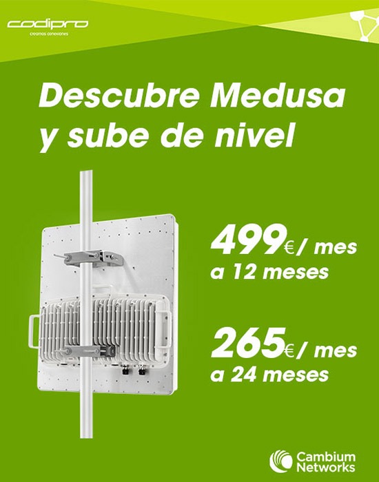 Sube de nivel con Medusa